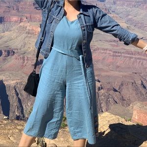 Denim jumpsuit - large